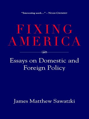 cover image of Fixing America